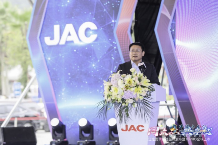 江淮汽車副總經(jīng)濟師、輕型商用車營銷公司總經(jīng)理張先華