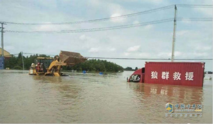 江淮輕卡盡最大力量保障賑災(zāi)和受災(zāi)車輛正常運營