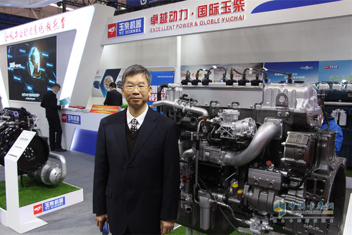 玉柴股份銷售公司牽引車市場(chǎng)高級(jí)經(jīng)理陳桂開(kāi)