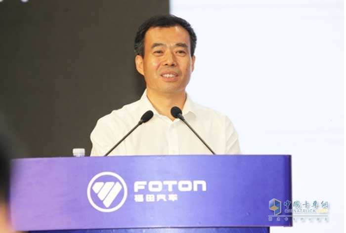 北汽集團總經(jīng)理、北汽福田董事長張夕勇在2019年營銷大會上作《以客戶為原點 推進營銷變革 重塑商用車第一品牌》的講話