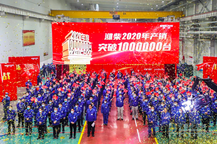 濰柴產(chǎn)銷(xiāo)各類(lèi)發(fā)動(dòng)機(jī)超過(guò)100萬(wàn)臺(tái)