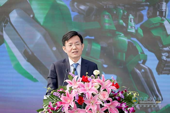 福田汽車集團(tuán)副總經(jīng)理、福田戴姆勒執(zhí)行副總裁宋術(shù)山