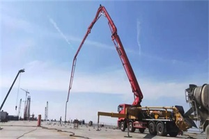 創(chuàng)造多項世界之最！三一泵車助力鳳凰黃河大橋建設(shè)