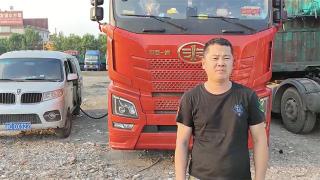  解放JH6重卡成運(yùn)輸主力 楊萬河最滿意它的油耗
