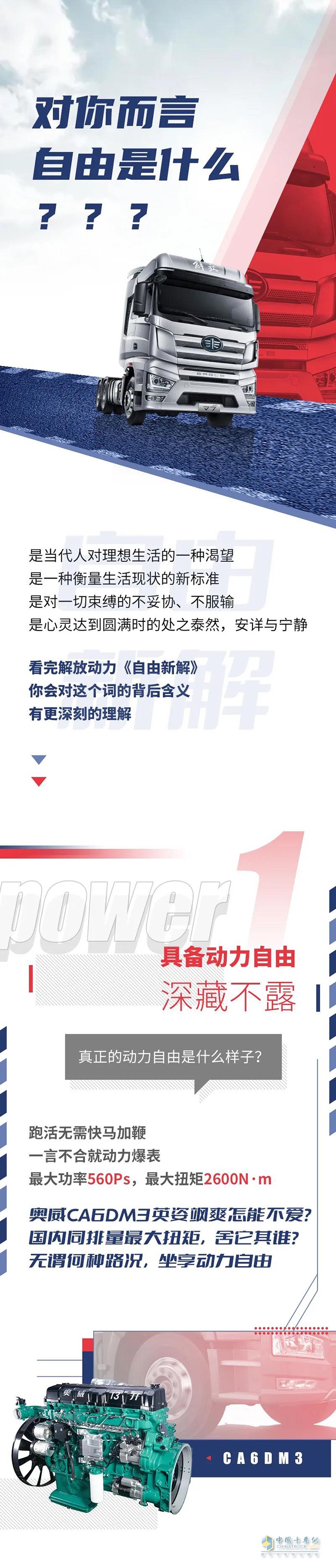 解放動(dòng)力,奧威CA6DM3,發(fā)動(dòng)機(jī)