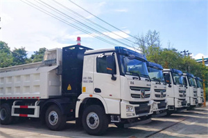 你好，熱干面!50臺徐工重卡充換電一體自卸車發(fā)往武漢