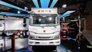 慶鈴EV100純電動冷藏車亮相2021重慶智博會
