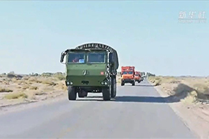 北奔重型高機動性通用戰(zhàn)術(shù)車輛，圓滿完成神舟十二號載人飛船返回艙搜救任務