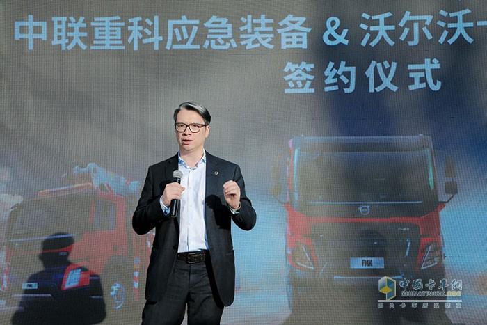 沃爾沃卡車全球高級副總裁、沃爾沃卡車中國總裁董晨睿先生