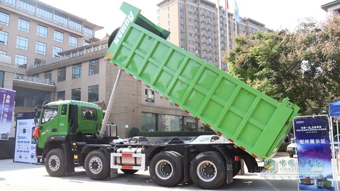 輕快靈省潮，全新一代歐曼行星輕量化自卸車山西區(qū)域上市