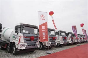 三一千臺電動攪拌車燃動鄭州，掀起中原地區(qū)綠色風暴