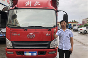 陳清喜：解放輕卡虎VH 名副其實的掙錢機(jī)器