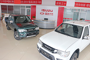 慶鈴五十鈴新款T17皮卡走進東營 高品質商用皮卡助力石油之都