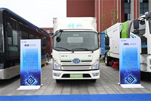 新能源雙雄“出道” 解放輕卡緊握新能源城配市場藍(lán)海