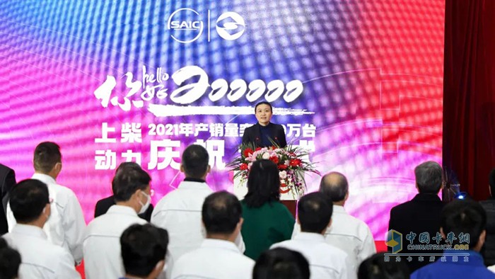 上柴 產(chǎn)銷突破20萬 發(fā)動機