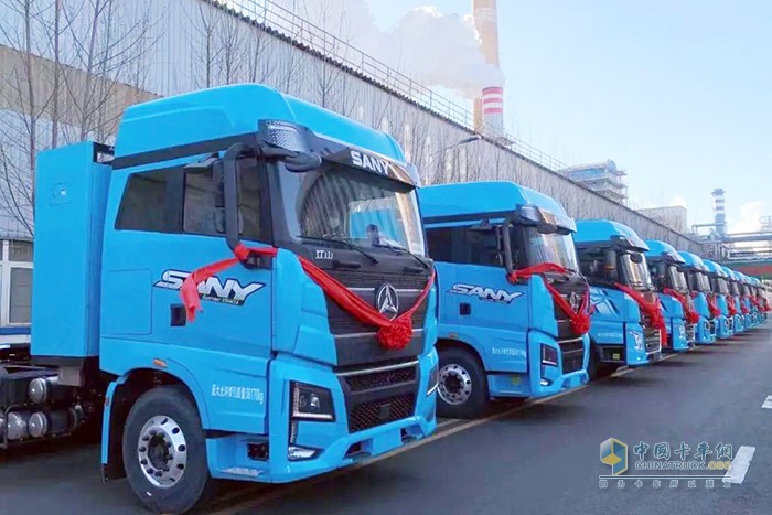 三一重卡 EV550電動重卡 新天鋼集團 聯合特鋼公司