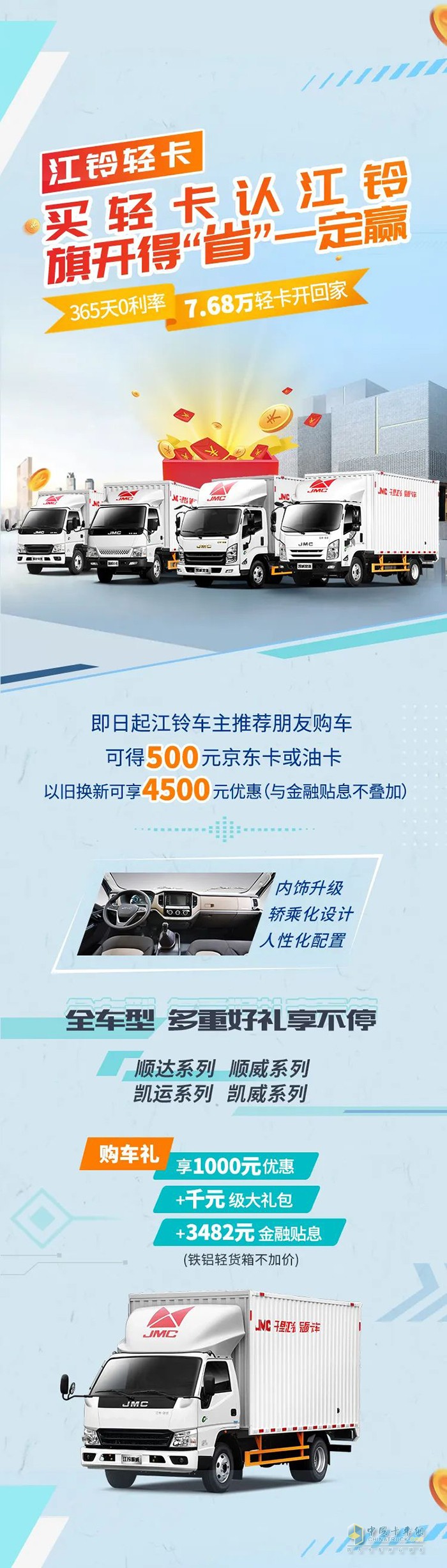 江鈴福特商用車 超值鉅惠 購(gòu)車福利