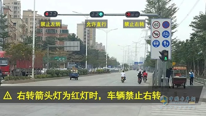 交通信號(hào)燈 路口右轉(zhuǎn) 正確方式
