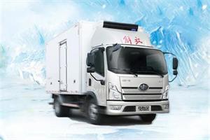 暑氣漸漲，解放領(lǐng)途高端冷藏車展示“冰”立場！