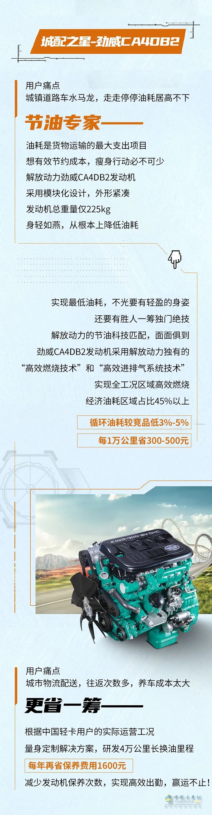 解放動力 勁威 CA4DD3 CA4DB2 發(fā)動機