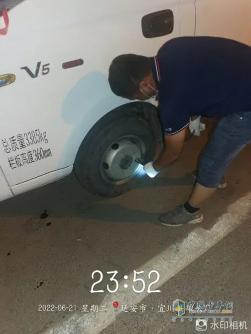 歐鈴汽車 西安服務站 奔襲六百里