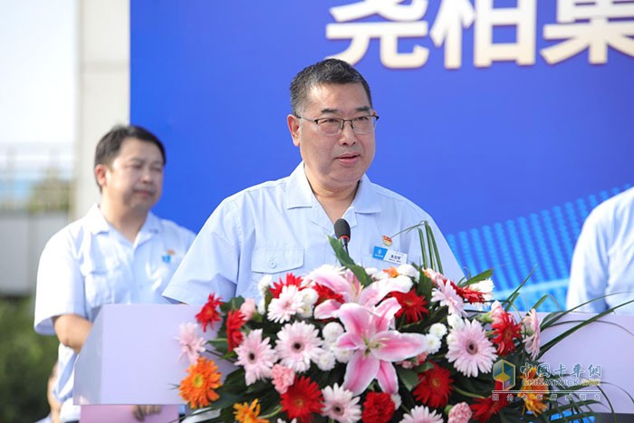 陜汽控股黨委書記、董事長(zhǎng)袁宏明