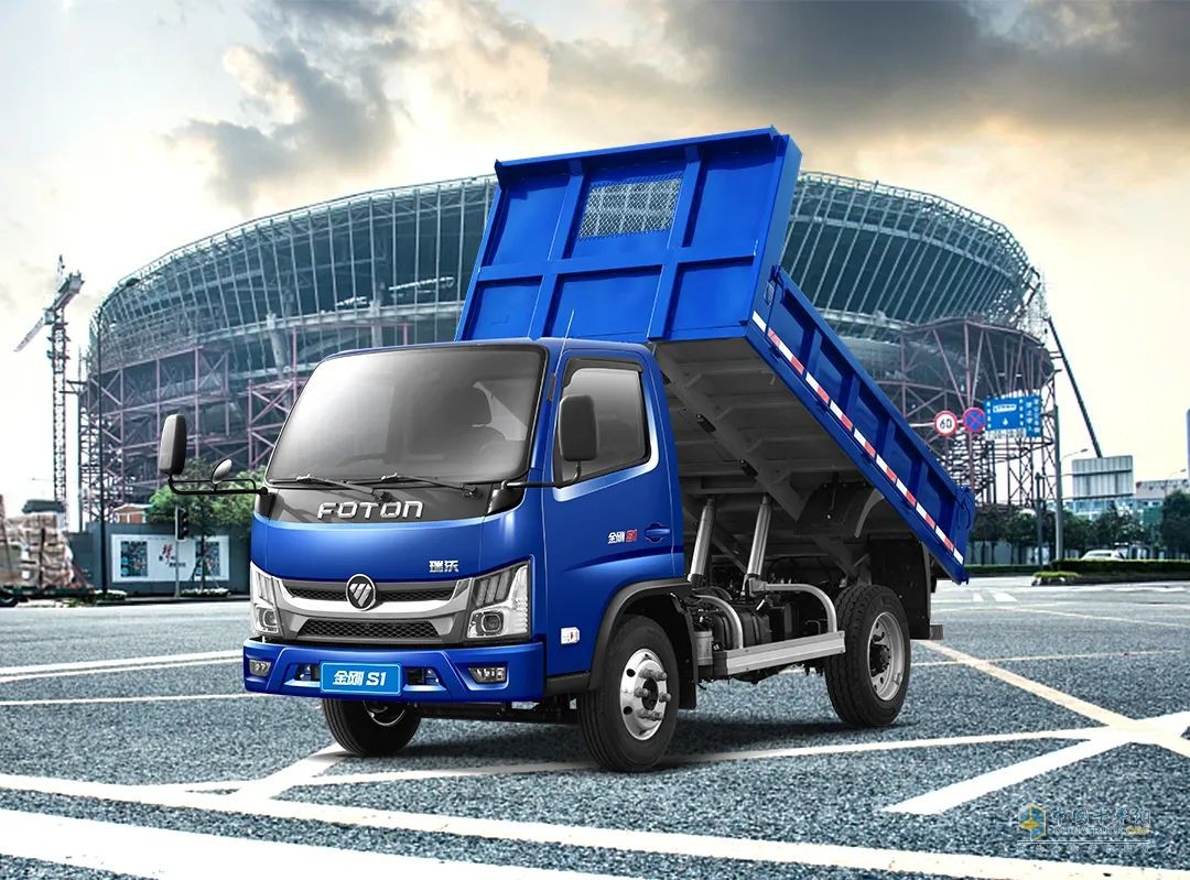 福田瑞沃工程車，X-Truck金剛S1，新藍(lán)牌，國六