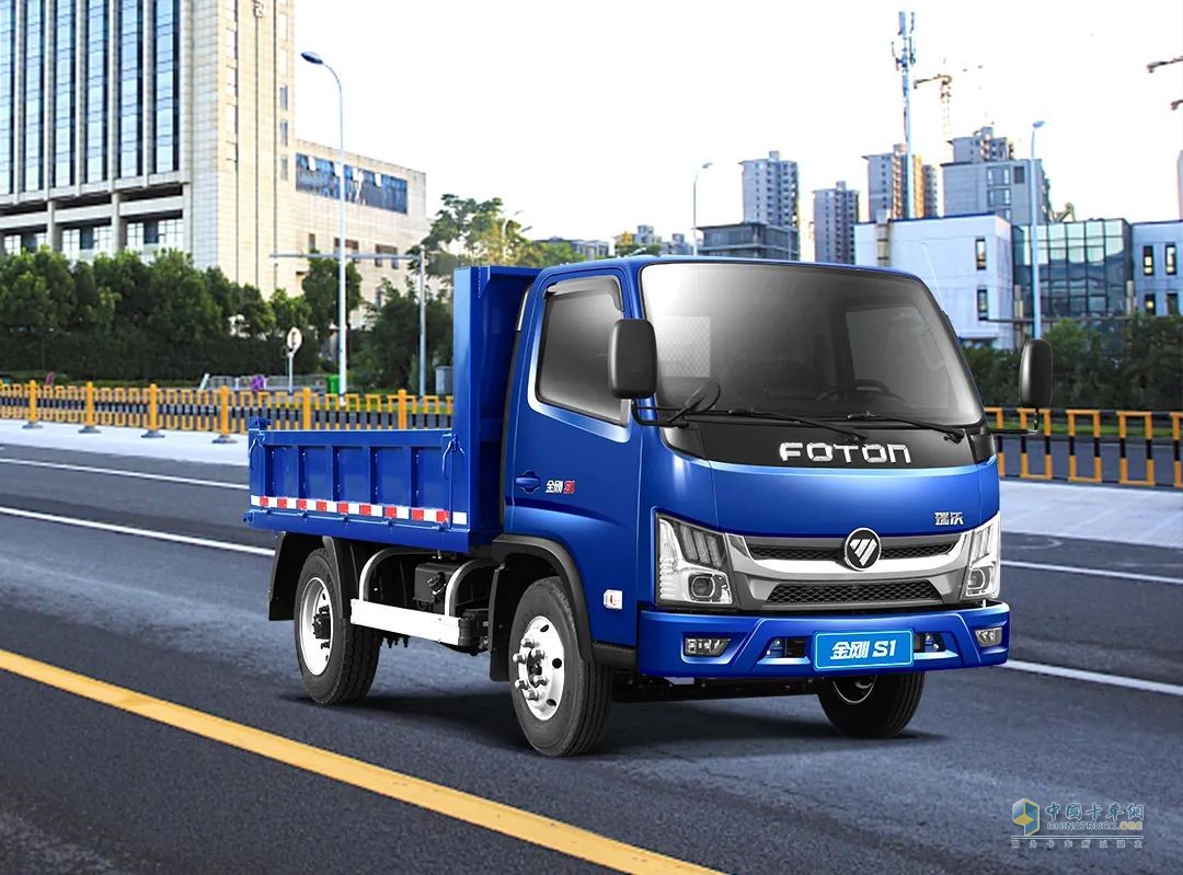 福田瑞沃工程車，X-Truck金剛S1，新藍(lán)牌，國六