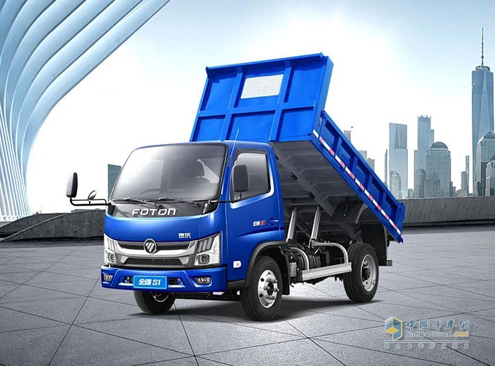 福田瑞沃工程車，X-Truck金剛S1，新藍(lán)牌，國(guó)六