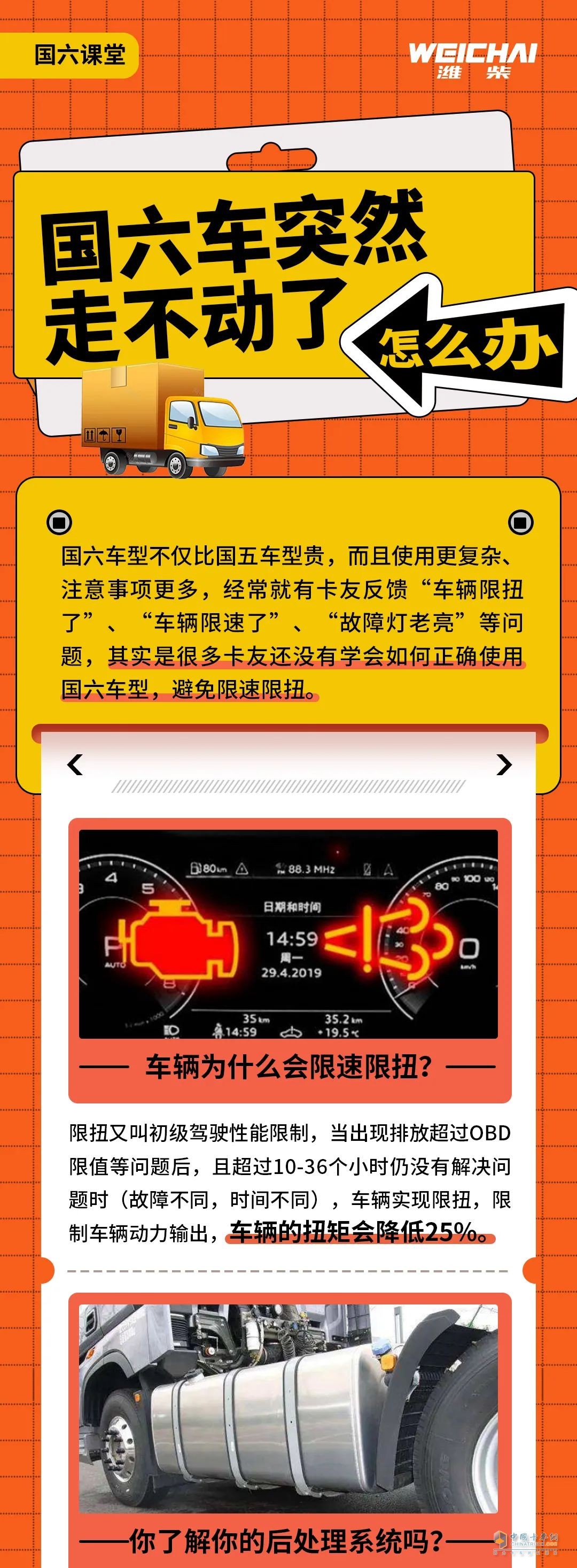 國六車突然走不動了，怎么辦？