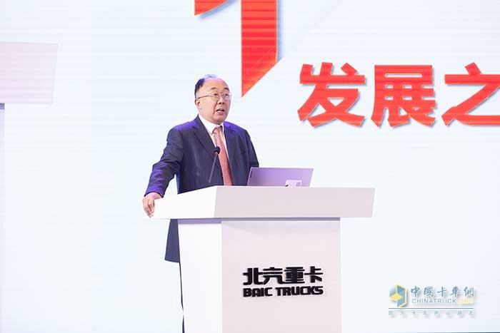 北汽重卡黨委書記、總經(jīng)理吳越俊