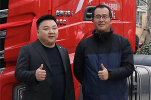 場景共創(chuàng) 高速定制 紅巖杰獅H6牽引車用品質贏得安徽用戶信賴！