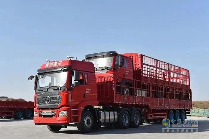 煤炭運(yùn)輸“不二之選” 陜汽M3000S子母車帶你輕松致富！