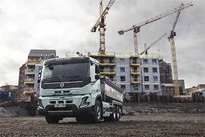 低噪音、零排放，沃爾沃卡車發(fā)布建筑施工電動(dòng)重卡