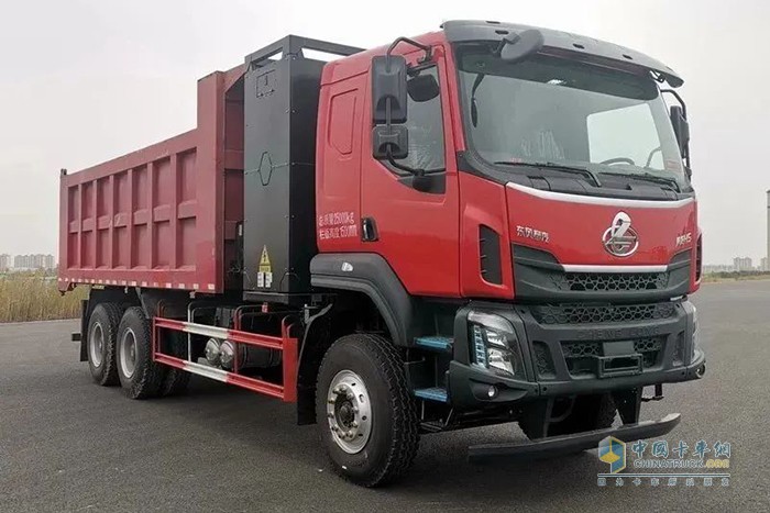 乘龍H5換電自卸車，工程運(yùn)輸怎能少了它！