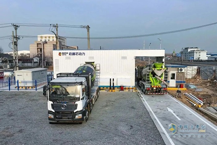 冰城哈爾濱“來電”，陜汽電動(dòng)攪拌車批量交付