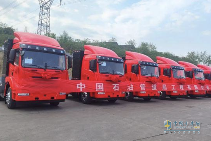 未勢能源聯(lián)合開沃汽車 50輛氫能重卡交付津西集團(tuán)