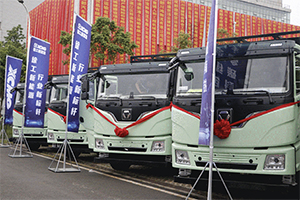 交車百臺(tái)！徐工新能源重卡西南大區(qū)4S店開門迎客