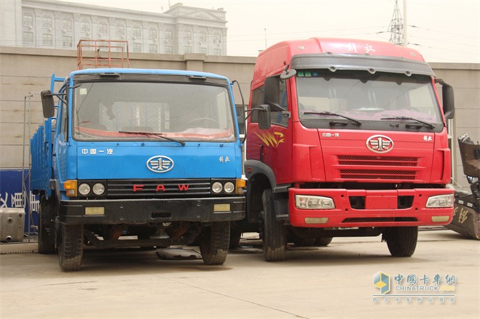 第三代、第五代解放卡車(chē)