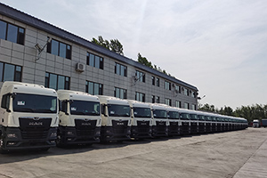 曼恩一次性交付25輛TGX牽引車 助力昊銳物流實現(xiàn)高效品質運輸