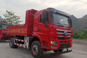 城鄉(xiāng)基建進(jìn)行時(shí) 上汽紅巖杰豹C6自卸車(chē)為用戶提供一體化解決方案