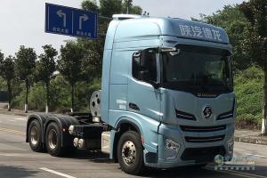 陜汽重卡 德龍X6000 旗艦版 560馬力 6X4 LNG自動檔牽引車(SX4259GE4TLQ2) 