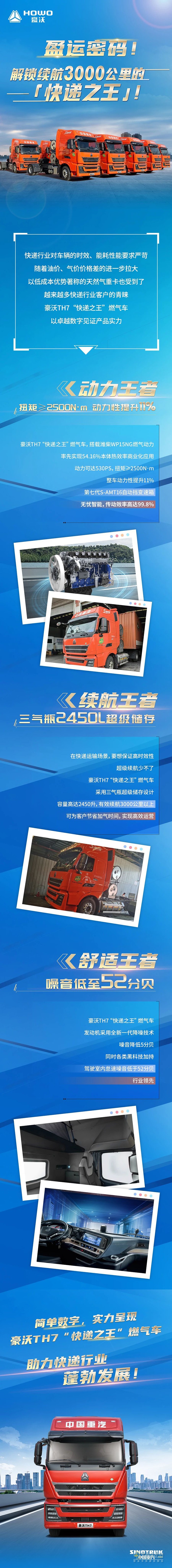 中國(guó)重汽：盈運(yùn)密碼！解鎖續(xù)航3000公里的快遞之王！