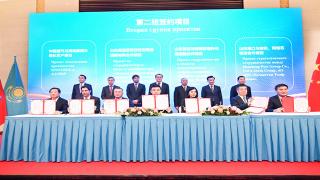 中國重汽烏茲別克斯坦工廠第3000輛卡車下線