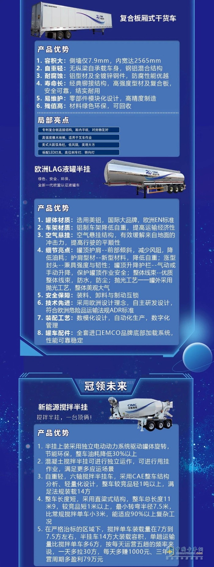 一圖看懂！中集車(chē)輛投產(chǎn)20周年典藏展的15款明星產(chǎn)品亮點(diǎn)十足