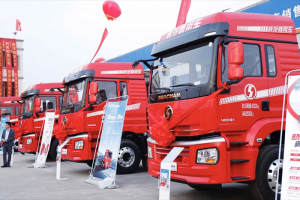 陜汽德御Q300牽引車震撼上市，助力江蘇資源運(yùn)輸提質(zhì)增效！