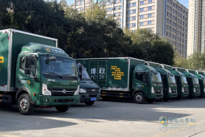 首批35輛東風(fēng)凱普特交付，中國(guó)郵政再添“新力軍”