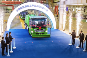 第6000臺新能源環(huán)衛(wèi)車正式下線 宇通環(huán)衛(wèi)領(lǐng)跑新能源環(huán)衛(wèi)賽道