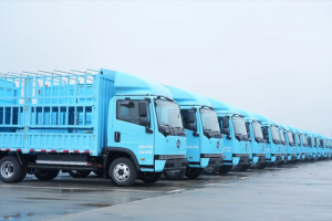 三一重卡2024年首批燃油車、電動輕卡發(fā)車 為新年寫下紅火開篇