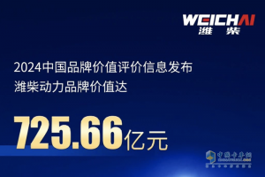 725.66億元！濰柴動(dòng)力品牌強(qiáng)度穩(wěn)居機(jī)械設(shè)備制造領(lǐng)域首位